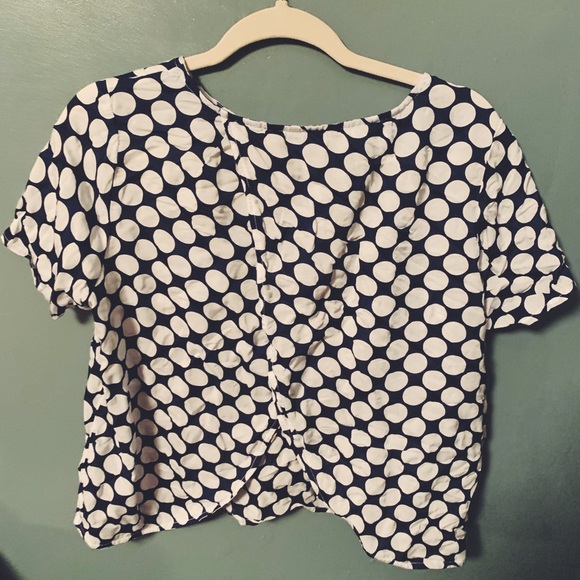 polka dot blouse - Picture 2 of 3